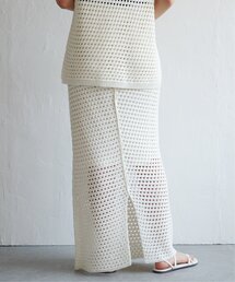 クロシェニットスカート