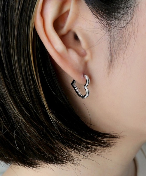 colleca la（コレカラ）の「星とハートのワンタッチピアス［small］（ピアス（両耳用）・レディース・シルバー系その他2/シルバー系その他/ゴールド系その他/ゴールド系その他2・ﾌﾘ-）」の7枚目の写真