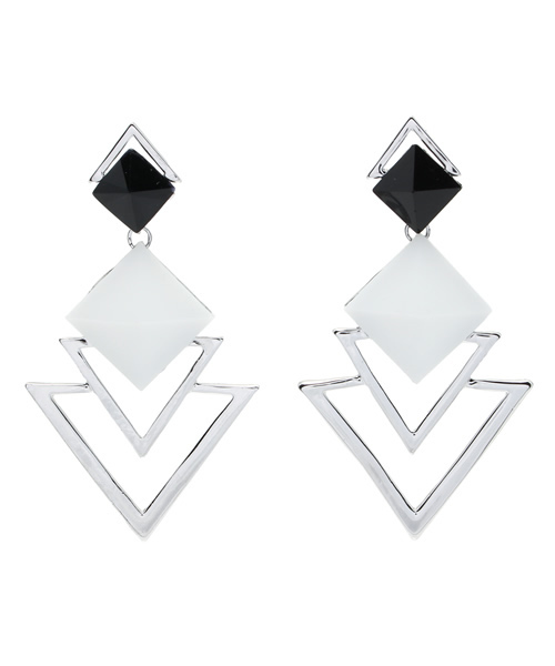 WEGO(ウィゴー)の「WEGO/トライバルBIGピアス(ピアス(両耳用)・レディース・ゴールド/シルバー・FREE)」の1枚目の写真