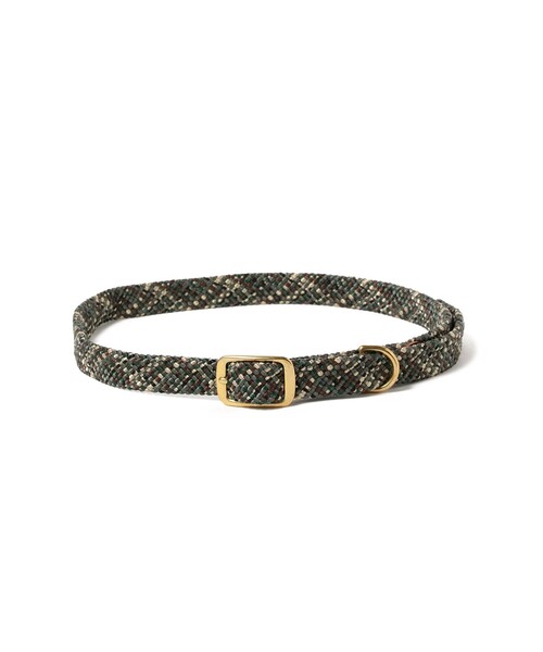 BEAMS BOY(ビームスボーイ)の「MENDOTA PRODUCTS / DOUBLE BRAIDED COLLAR(ベルト・レディース・ブラック/グリーン系その他3/ミント/パープル/オリーブ/イエロー・ONE SIZE)」の3枚目の写真