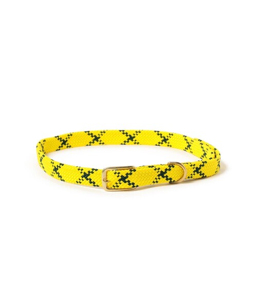 BEAMS BOY(ビームスボーイ)の「MENDOTA PRODUCTS / DOUBLE BRAIDED COLLAR(ベルト・レディース・ブラック/グリーン系その他3/ミント/パープル/オリーブ/イエロー・ONE SIZE)」の6枚目の写真
