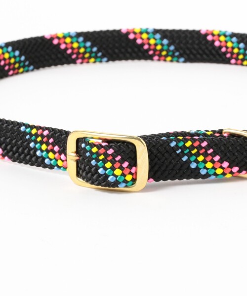BEAMS BOY(ビームスボーイ)の「MENDOTA PRODUCTS / DOUBLE BRAIDED COLLAR(ベルト・レディース・ブラック/グリーン系その他3/ミント/パープル/オリーブ/イエロー・ONE SIZE)」の7枚目の写真