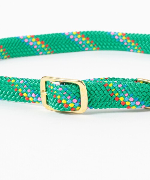 BEAMS BOY(ビームスボーイ)の「MENDOTA PRODUCTS / DOUBLE BRAIDED COLLAR(ベルト・レディース・ブラック/グリーン系その他3/ミント/パープル/オリーブ/イエロー・ONE SIZE)」の10枚目の写真