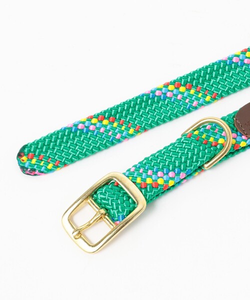 BEAMS BOY(ビームスボーイ)の「MENDOTA PRODUCTS / DOUBLE BRAIDED COLLAR(ベルト・レディース・ブラック/グリーン系その他3/ミント/パープル/オリーブ/イエロー・ONE SIZE)」の11枚目の写真