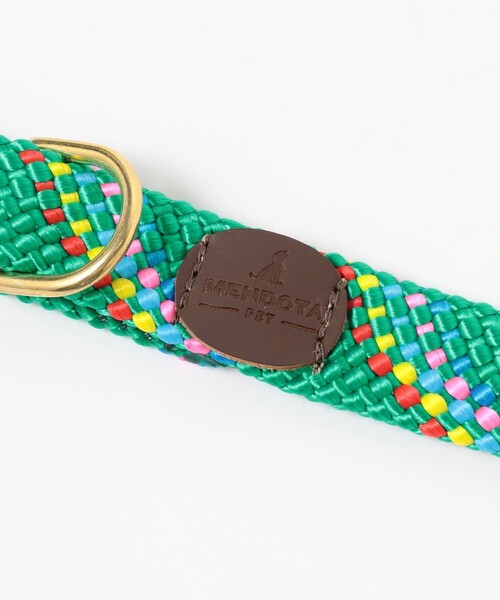 BEAMS BOY(ビームスボーイ)の「MENDOTA PRODUCTS / DOUBLE BRAIDED COLLAR(ベルト・レディース・ブラック/グリーン系その他3/ミント/パープル/オリーブ/イエロー・ONE SIZE)」の12枚目の写真