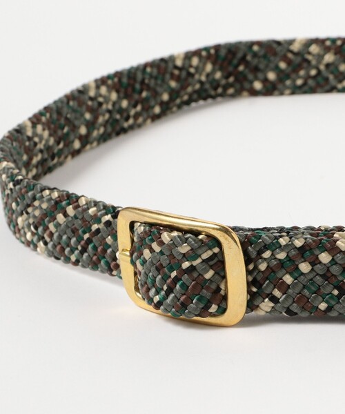 BEAMS BOY(ビームスボーイ)の「MENDOTA PRODUCTS / DOUBLE BRAIDED COLLAR(ベルト・レディース・ブラック/グリーン系その他3/ミント/パープル/オリーブ/イエロー・ONE SIZE)」の19枚目の写真