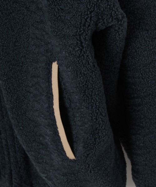 PBLIM(ページボーイリム)の「PBLIM/パイピングボアブルゾン(ブルゾン・レディース・ネイビー/グリーン/オフホワイト・FREE)」の7枚目の写真