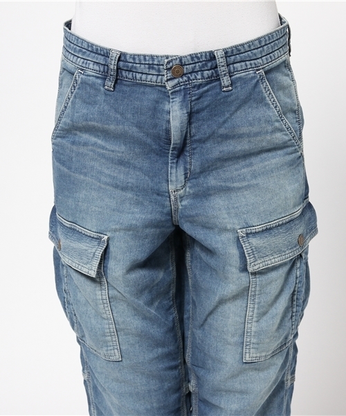 HYSTERIC GLAMOUR（ヒステリックグラマー）の「USED加工 イージーPT（デニムパンツ・レディース・インディゴブルー/ダークインディゴブルー・MEDIUM/SMALL/X-SMALL）」の15枚目の写真