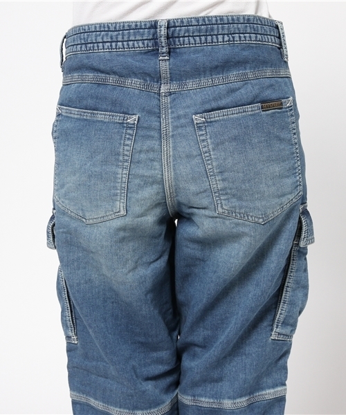 HYSTERIC GLAMOUR（ヒステリックグラマー）の「USED加工 イージーPT（デニムパンツ・レディース・インディゴブルー/ダークインディゴブルー・MEDIUM/SMALL/X-SMALL）」の16枚目の写真