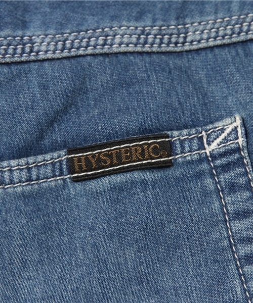 HYSTERIC GLAMOUR（ヒステリックグラマー）の「USED加工 イージーPT（デニムパンツ・レディース・インディゴブルー/ダークインディゴブルー・MEDIUM/SMALL/X-SMALL）」の10枚目の写真