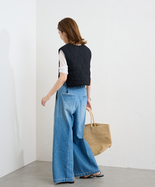 新品未使用タグ付き　フレームワーク　キルトプリントベスト セール】キルトベスト（ベスト）｜FRAMeWORK（フレームワーク）の