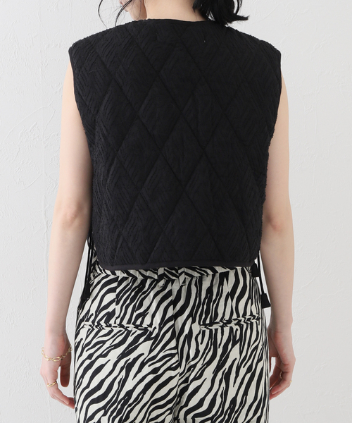 新品未使用タグ付き　フレームワーク　キルトプリントベスト FRAMeWORK - 【新品】 Framework / フレームワーク | 2023SS