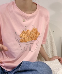 フルーツプリントTシャツ
