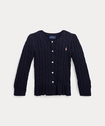 POLO RALPH LAUREN - ラルフローレン　ケーブルニット　フリル POLO RALPH LAUREN｜ポロ ラルフ ローレンのニット/セーター（フリル
