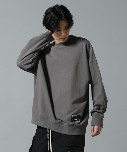 WHITELAND（ホワイトランド）の「【WEB&DEPOT限定】WHITELAND/ホワイトランド/SILICON TAG CREWNECK SWEATSHIRTS（スウェット・メンズ・ホワイト/グレー/ブラック/カーキ・MEDIUM/LARGE）」の17枚目の写真