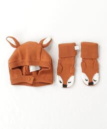 STELLA McCARTNEY（ステラマッカートニー）の「STELLA McCARTNEY (ステラマッカートニー) Baby ウールブレンドベビー帽子靴下セット（その他ベビーウェア）」