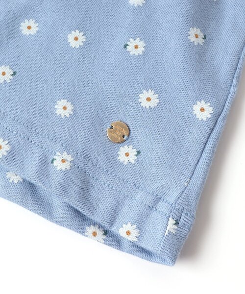 apres les cours（アプレレクール）の「【WEB限定】ヨークフリルTシャツ（Tシャツ/カットソー・キッズ・ピンク/ブルー/オフホワイト/ワインレッド・130/100/90/120/140/80/110）」の14枚目の写真