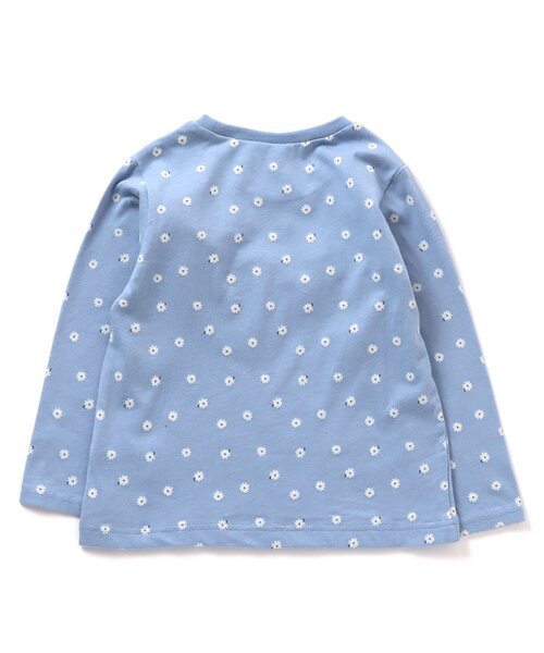 apres les cours（アプレレクール）の「【WEB限定】ヨークフリルTシャツ（Tシャツ/カットソー・キッズ・ピンク/ブルー/オフホワイト/ワインレッド・130/100/90/120/140/80/110）」の10枚目の写真