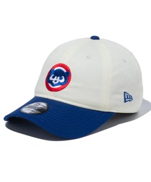 NEW ERA | NEW ERA/ニューエラ キッズ キャップ Youth 9TWENTY MLB 2-Tone シカゴ・カブス クロームホワイト ライトロイヤルバイザー 13762837(キャップ)