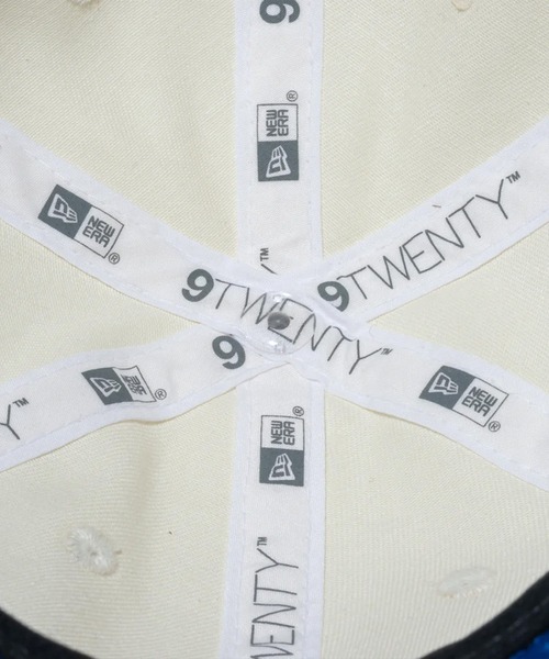 NEW ERA（ニューエラ）の「NEW ERA/ニューエラ キッズ キャップ Youth 9TWENTY MLB 2-Tone シカゴ・カブス クロームホワイト ライトロイヤルバイザー 13762837（キャップ・キッズ・ホワイト×ブルー・YOUTH）」の8枚目の写真