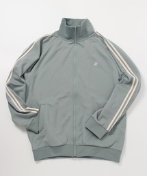 BEVERLY HILLS POLO CLUB | 【BEVERLY HILLS POLO CLUB/ビバリーヒルズポロクラブ】 袖ラインジャージ　スタンド衿トラックジャケット(ジャージ)