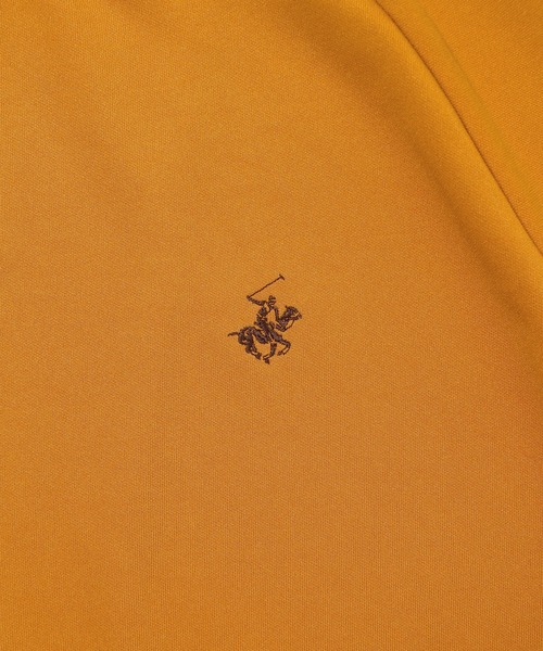 BEVERLY HILLS POLO CLUB(ビバリーヒルズポロクラブ)の「【BEVERLY HILLS POLO CLUB/ビバリーヒルズポロクラブ】 袖ラインジャージ スタンド衿トラックジャケット(ジャージ・メンズ・スミクロ/ダークオレンジ/アイボリー/ライトブルー/ネイビー/グレー・M/L/LL)」の17枚目の写真