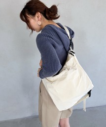 military big shoulder bag／バックルベルトミリタリーショルダーバッグ