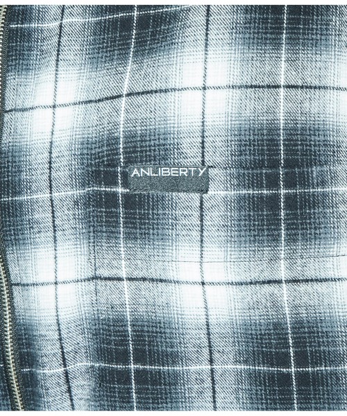 ANLIBERTY ANAP（アンリバティアナップ）の「チェックジップアップシャツ（シャツ/ブラウス・レディース・ブラック/レッド・FREE）」の19枚目の写真