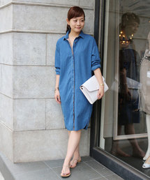 Whim Gazette | ALBIATE1830シャンブレーワンピース(ワンピース)