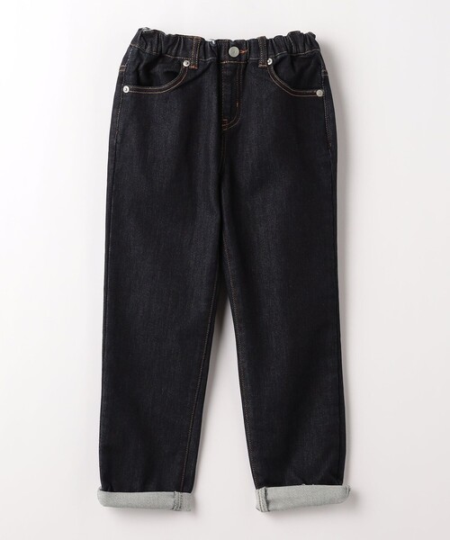 green label relaxing(グリーンレーベルリラクシング)の「TJ ドビーデニム テーパードパンツ 100cm-130cm(デニムパンツ・キッズ・ブラック/ライトブルー/ネイビー・100cm/120cm/130cm/110cm)」の3枚目の写真