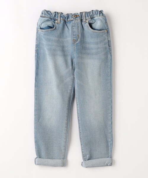 green label relaxing(グリーンレーベルリラクシング)の「TJ ドビーデニム テーパードパンツ 100cm-130cm(デニムパンツ・キッズ・ブラック/ライトブルー/ネイビー・100cm/120cm/130cm/110cm)」の10枚目の写真