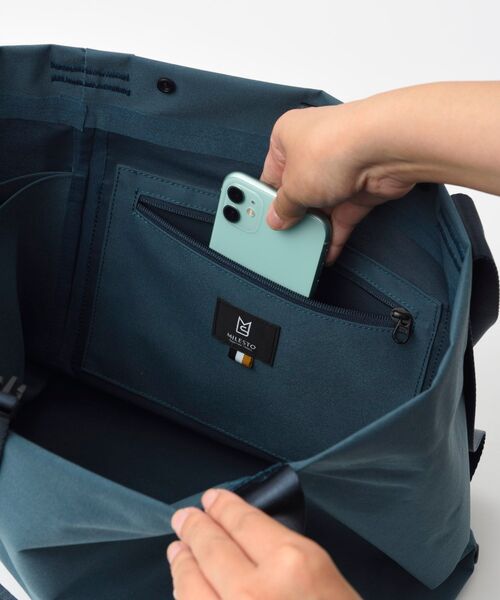 TRAVEL SHOP MILESTO(トラベルショップミレスト)の「LIKID トートバッグ(トートバッグ・レディース・ブラック/ライトグレー/ブルーグリーン/その他・フリ-)」の13枚目の写真