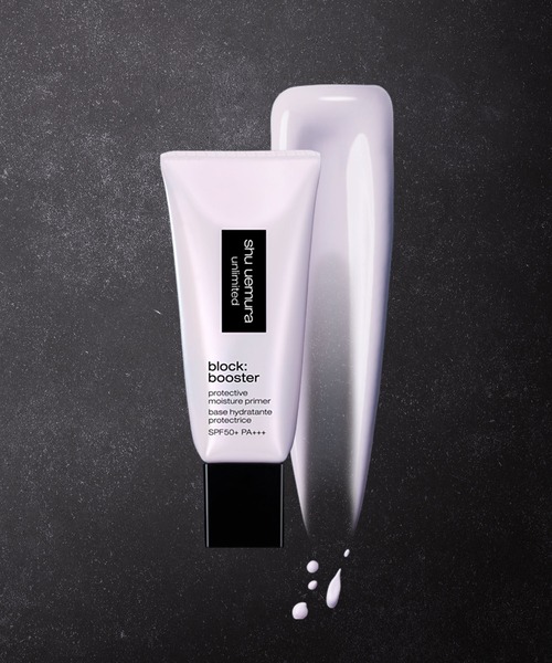 shu uemura（シュウウエムラ）の「アンリミテッド ブロック：ブースター（化粧下地・レディース・カラレス/アンズ ベージュ/サクラ ピンク/スミレ モーヴ・FREE）」の8枚目の写真