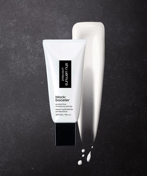 shu uemura（シュウウエムラ）の「アンリミテッド ブロック：ブースター（化粧下地・レディース・カラレス/アンズ ベージュ/サクラ ピンク/スミレ モーヴ・FREE）」の11枚目の写真