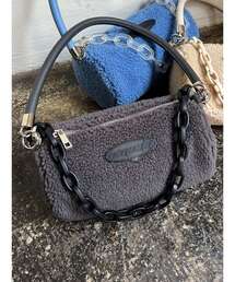 EMODA | ボアチェーンサークルバッグ(ハンドバッグ)