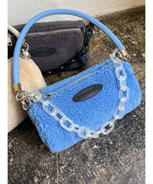 ボアチェーンサークルバッグ