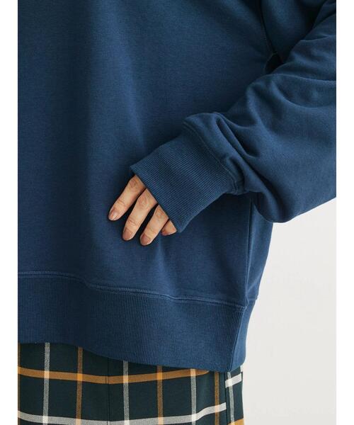 Green　Parks（グリーンパークス）の「アソートロゴ裏毛プルオーバー（Tシャツ/カットソー・レディース・グレー系その他/レッド/ブラウン/ネイビー/ダークグレー/オフホワイト・FREE）」の19枚目の写真