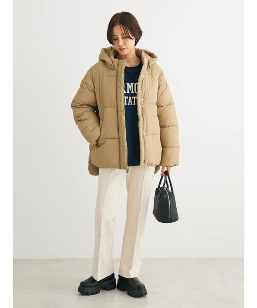 Green　Parks（グリーンパークス）の「アソートロゴ裏毛プルオーバー（Tシャツ/カットソー・レディース・グレー系その他/レッド/ブラウン/ネイビー/ダークグレー/オフホワイト・FREE）」の20枚目の写真