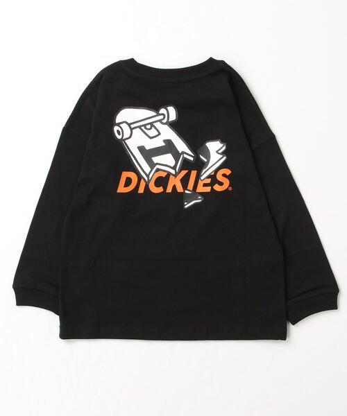 Dickies（ディッキーズ）の「Dickies/ディッキーズ DK MS プリントロゴＴシャツ ムラサキスポーツ別注 80257100（Tシャツ/カットソー・キッズ・ブラック/ホワイト・140cm/160cm/130cm/150cm）」の3枚目の写真
