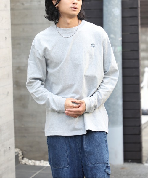 reyn spooner(レインスプーナー)の「【Reyn Spooner】L/S BACK LOGO PRINT RIB TEE 5.6oz(Tシャツ/カットソー・メンズ・ブラック/ホワイト/グレー・XL/M/L/S)」の9枚目の写真