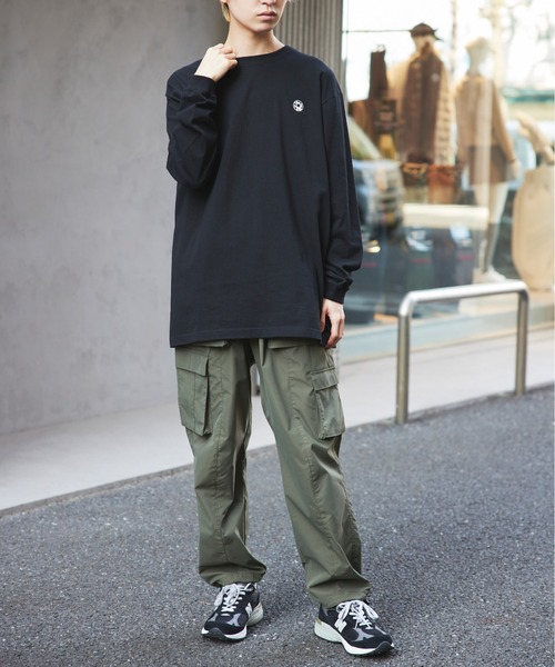 reyn spooner(レインスプーナー)の「【Reyn Spooner】L/S BACK LOGO PRINT RIB TEE 5.6oz(Tシャツ/カットソー・メンズ・ブラック/ホワイト/グレー・XL/M/L/S)」の6枚目の写真