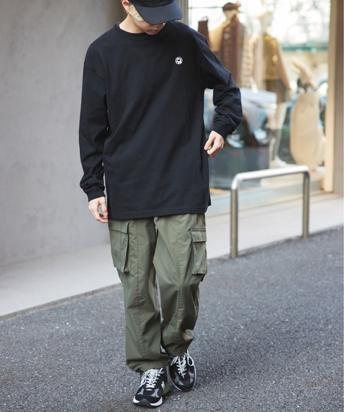 reyn spooner(レインスプーナー)の「【Reyn Spooner】L/S BACK LOGO PRINT RIB TEE 5.6oz(Tシャツ/カットソー・メンズ・ブラック/ホワイト/グレー・XL/M/L/S)」の7枚目の写真