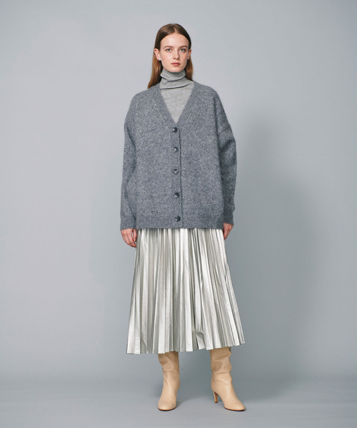 N.O.R.C（ノーク）の「フェイクレザープリーツスカート（スカート・レディース・ブラック/シルバー・フリー）」の15枚目の写真