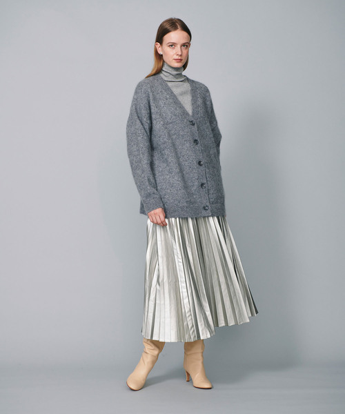 N.O.R.C（ノーク）の「フェイクレザープリーツスカート（スカート・レディース・ブラック/シルバー・フリー）」の16枚目の写真