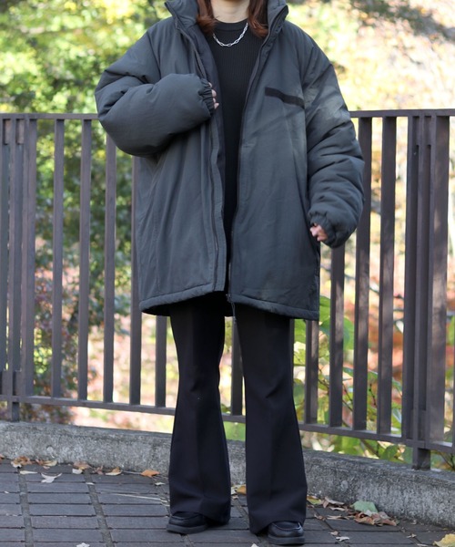 Oversize Militaly Level7 Jacket/オーバーサイズ ミリタリー レベル7ジャケット/中綿 ファイバーダウンジャケット/アウター レディース メンズ(ミリタリージャケット)|Lazar(ラザル) Oversize Militaly Level7 Jacket/オーバーサイズ ミリタリー レベル7ジャケット/中綿 ファイバーダウンジャケット/アウター レディース メンズ(ミリタリージャケット)|Lazar(ラザル)