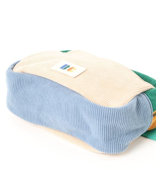 BOBO CHOSES（ボボショーズ）の「Corduroy color block belt pouch（ボディバッグ/ウエストポーチ・キッズ・ベージュ・ONE SIZE）」の9枚目の写真