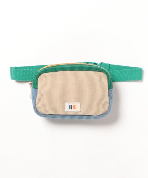 BOBO CHOSES（ボボショーズ）の「Corduroy color block belt pouch（ボディバッグ/ウエストポーチ・キッズ・ベージュ・ONE SIZE）」の8枚目の写真