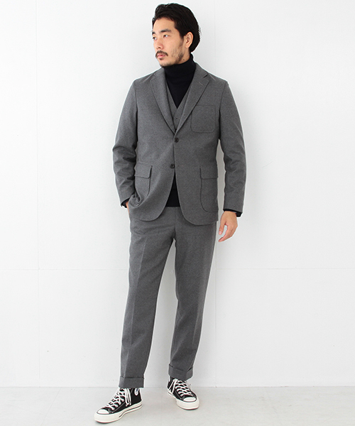 beams Plus 3Bテーラードジャケット　フランネル BEAMS PLUS（ビームス プラス）【別注】ENGINEERED GARMENTS