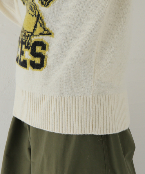 セール】【GANNI / ガニー】 Graphic O-neck Pullover Bees