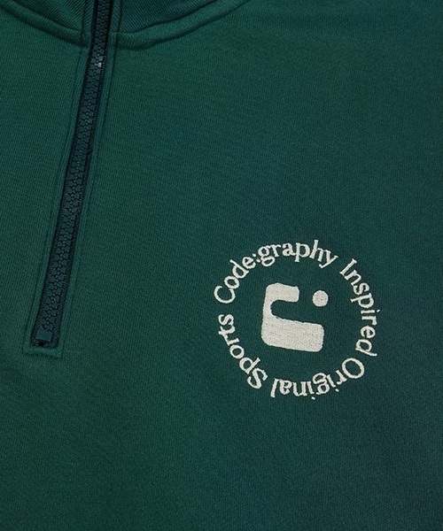 Code:graphy（コードグラフィー）の「【UNISEX】Code：graphy／INK HALFZIP 2986292（スウェット ...